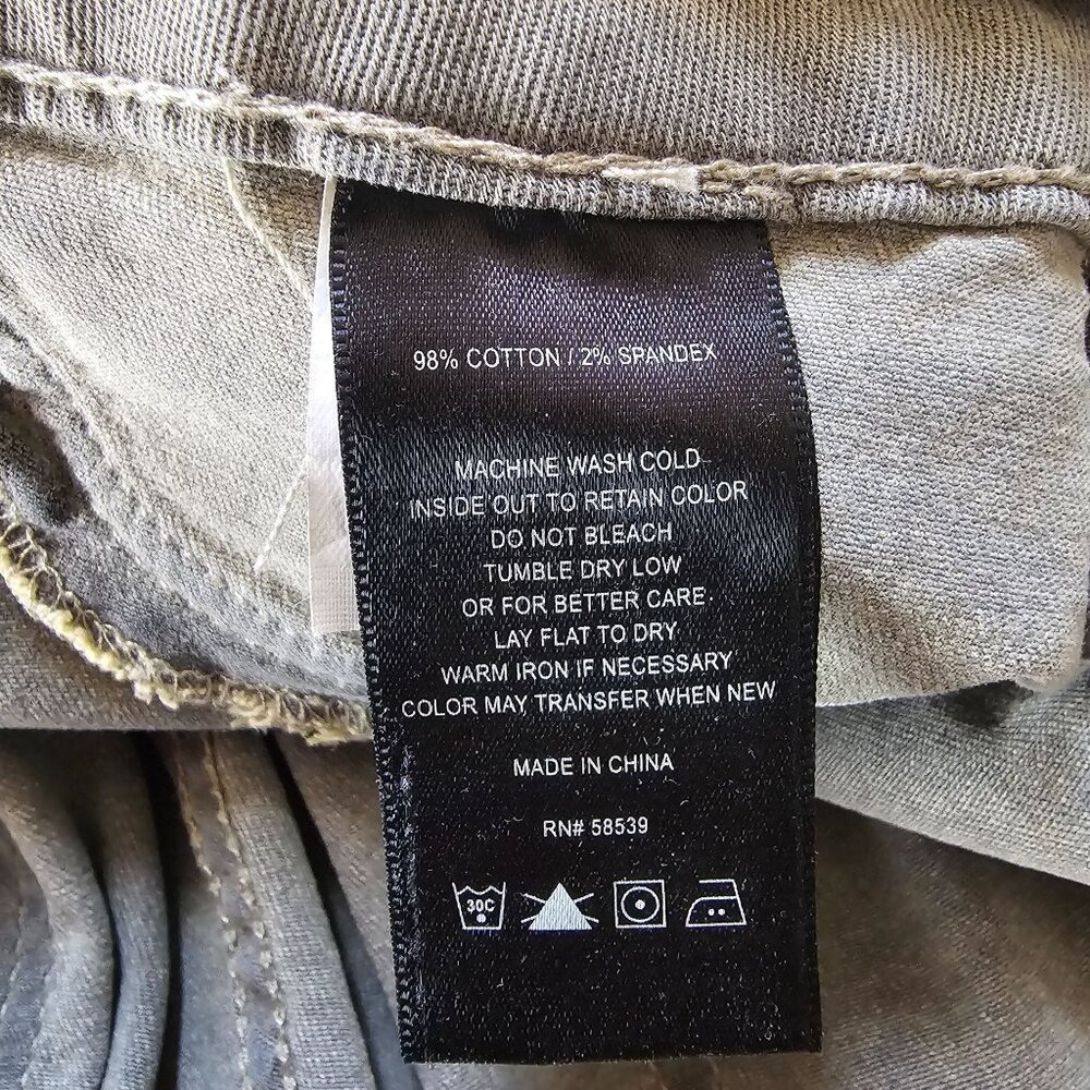 Kut From The Kloth Jeans Womens 8 Gray Jennifer Ultra Skinny Denim Stretch - Picture 6 of 8